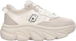 Liu Jo Slip-On Sporty Faux Leather Sneakers Wo White