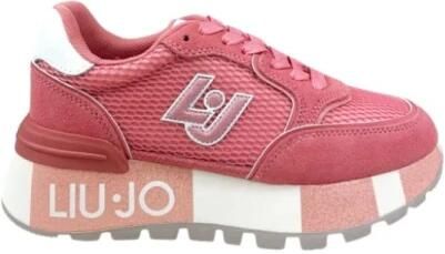 Liu Jo Stijlvolle Taipei Sneaker Pink Dames - Foto 4
