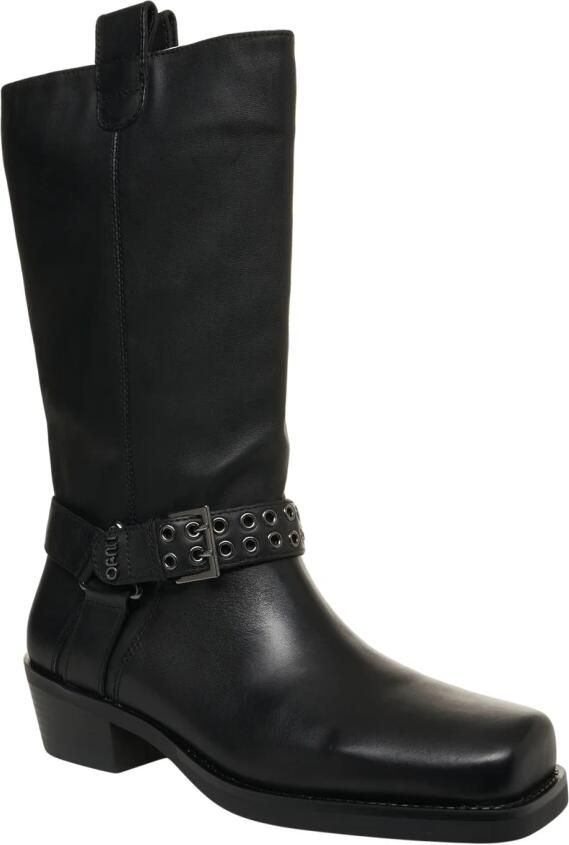 Liu Jo Studded Enkellaarzen in Nero