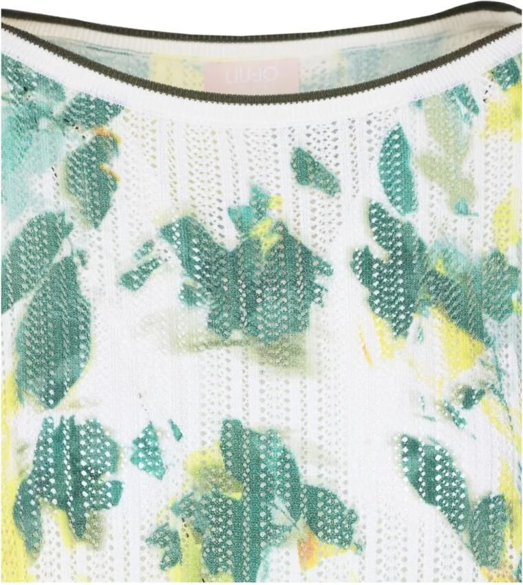 Liu Jo T-shirt met boothals - Foto 2