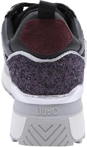 Liu Jo Zilveren Eco-Leren Sneakers Lolo 18 - Foto 11