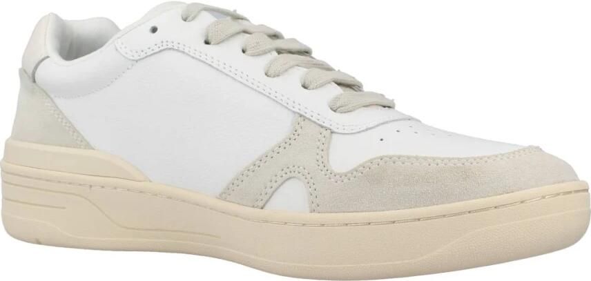 Liu Jo Beige Leren Sneakers met Suède Inzetstukken Beige Heren - Foto 5
