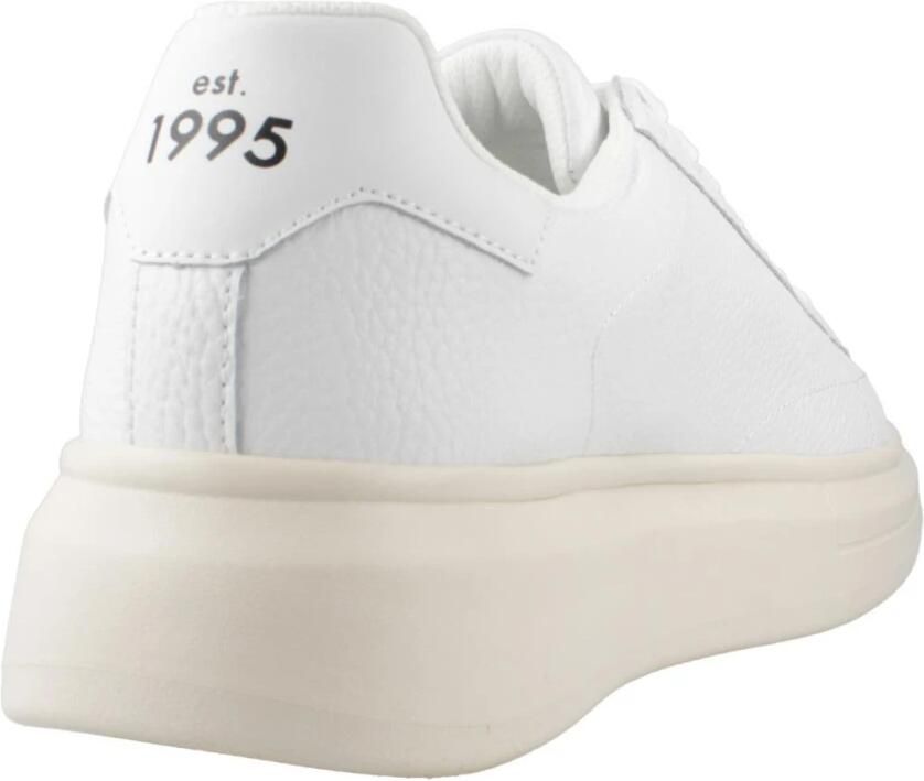 Liu Jo Zwarte en witte leren sneakers