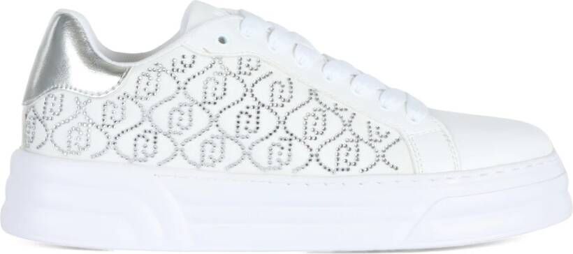 Liu Jo Logo Motief Sneakers Cleo 12 White Dames