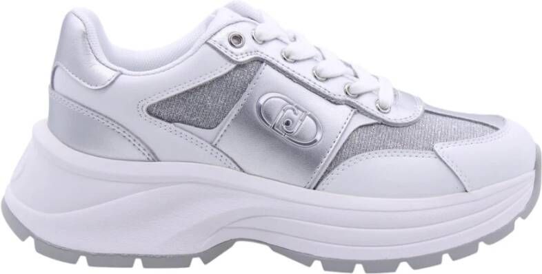 Liu Jo Glitter Eva Sneakers Zilver - Foto 8
