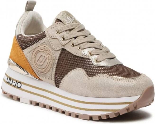 Liu Jo Maxi Wonder 01 BF2095px253 Sneakers Beige Dames