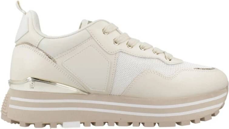 Liu Jo Maxi Wonder Sneakers Beige Dames