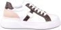 Liu Jo Mesh Sneakers met Contrasterende Logoinzetstukken White Dames - Thumbnail 1