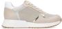 Liu Jo Metallic Sneakers met Uniek Design Beige Dames - Thumbnail 1