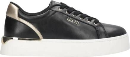 Liu Jo Metallic Leren Sneaker Pretty 06