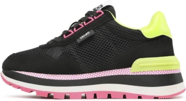 Liu Jo Modieuze Sneakers voor Vrouwen Black Dames