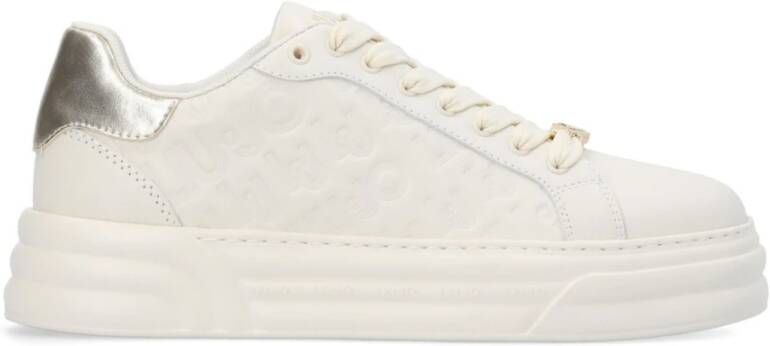 Liu Jo Monogram Print Platform Sneakers