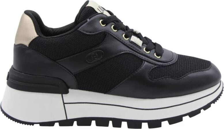 Liu Jo Zwarte platte sneakers Stella Black Dames - Foto 18