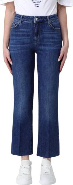 Liu Jo Multicolor Bootcut Jeans voor Vrouwen