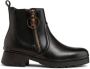 Liu Jo Leren Stretch Enkellaarzen Black Dames - Thumbnail 1