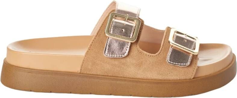 Liu Jo Plateau sandalen voor moderne vrouwen Yellow Dames
