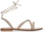 Liu Jo Platte Sandalen met Bandjes voor Dames Beige Dames - Thumbnail 12