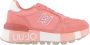 Liu Jo Roze Sneakers voor Vrouwen Pink Dames - Thumbnail 7