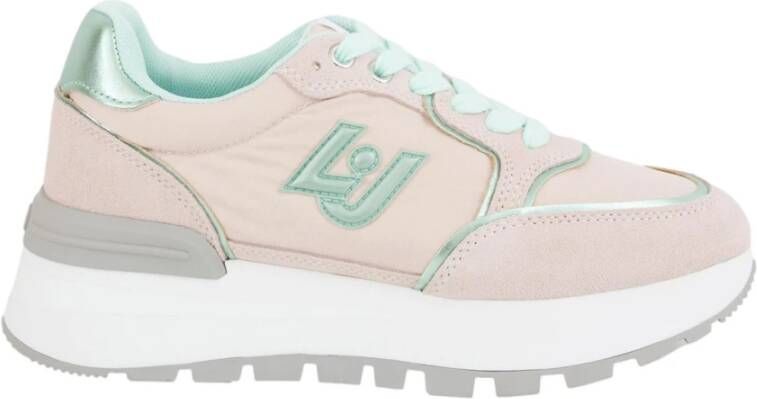 Liu Jo Roze Sneakers voor Vrouwen
