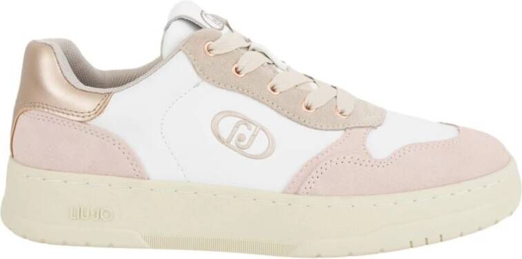 Liu Jo Roze Sneakers voor Vrouwen