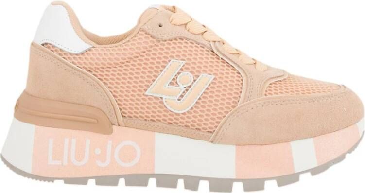 Liu Jo Roze Sneakers voor Vrouwen Pink Dames