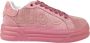 Liu Jo Suede Platform Sneakers in Pink Ray Pink Dames - Thumbnail 1