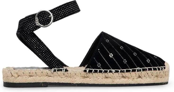 Liu Jo Enkelband Sandalen met Ronde Neus Black Dames