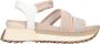 Liu Jo Casual Platte Sandalen voor Vrouwen Stijlvol en Comfortabel Beige Dames - Thumbnail 3