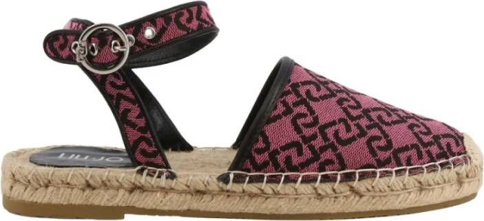 Liu Jo Enkelband Sandalen met Ronde Neus Pink Dames