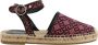 Liu Jo Textiele sandalen met enkelband Multicolor Dames - Thumbnail 1