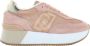 Liu Jo Beige Logo Sneakers met Suède en Mesh Panelen Beige Dames - Thumbnail 1