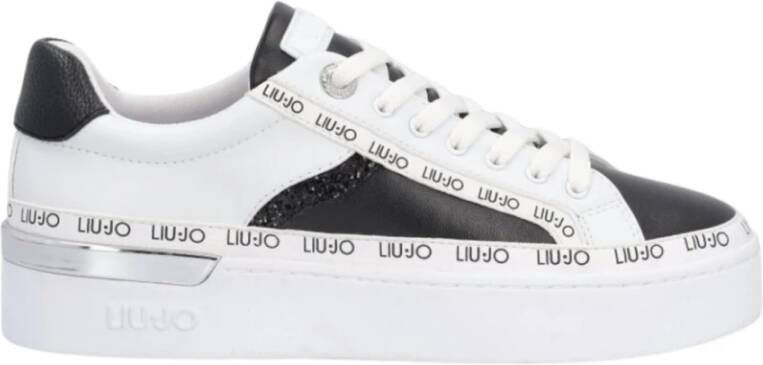 Liu Jo Silvia 66 Witte Leren Sneakers
