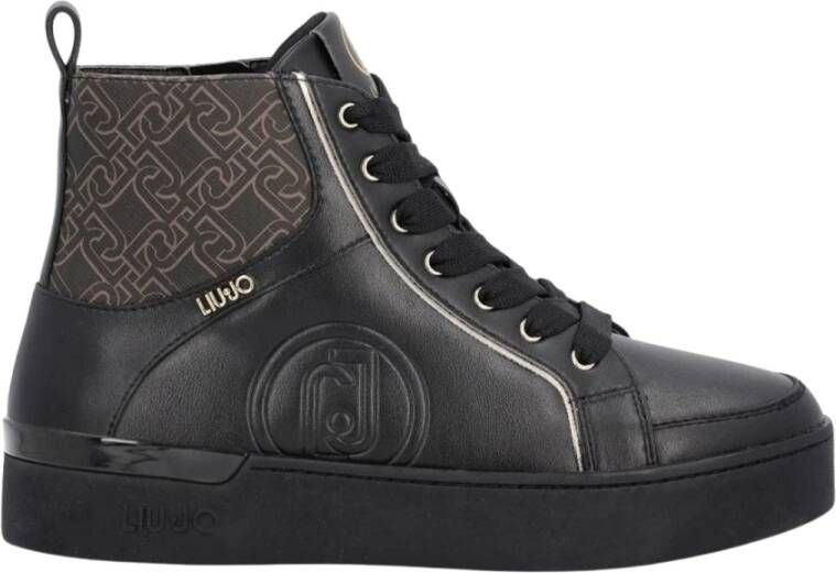 Liu Jo Silvia 69 Mid Sneaker Zwart Dames