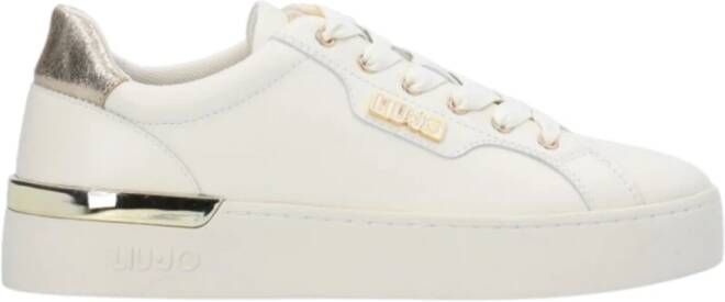 Liu Jo Silvia 70 Wit Leren Sneakers