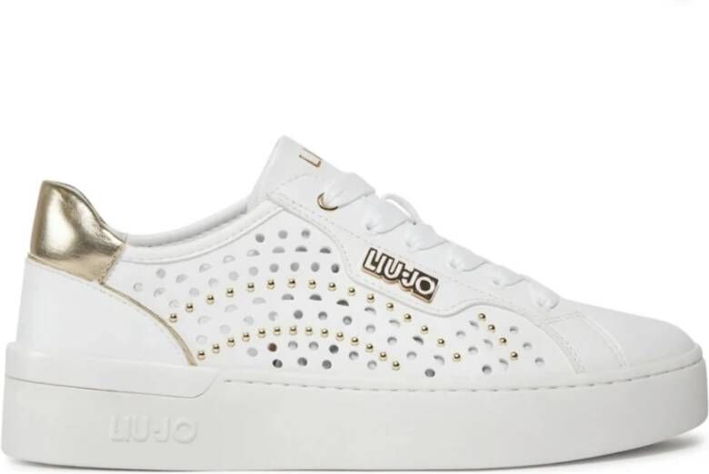 Liu Jo Silvia 95 Sneaker Wit Metallic White Heren