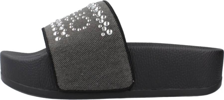 Liu Jo Sliders Black Dames