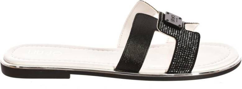 Liu Jo Slipper-stijl Sandalen met Origineel Ontwerp Black Dames