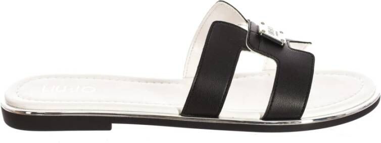 Liu Jo Slipper-stijl Sandalen met Origineel Ontwerp Black Dames