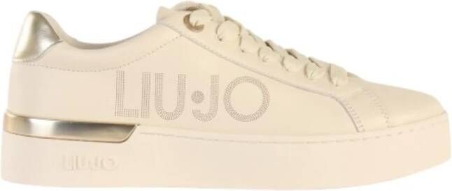 Liu Jo Silvia 65 Lage Dames Sneakers Leer Butter Light Gold - Foto 2