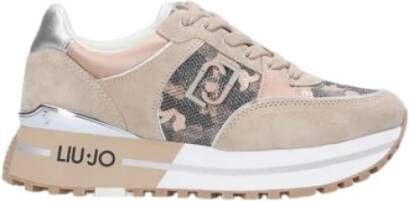 Liu Jo Hoogwaardige Sneakers Nieuwste toevoeging aan de collectie Beige Dames - Foto 15