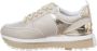 Liu Jo Maxi Wonder 20 Lage sneakers Leren Sneaker Dames Beige - Thumbnail 7