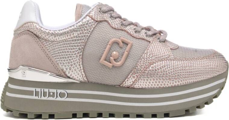 Liu Jo Python Leren Sneakers