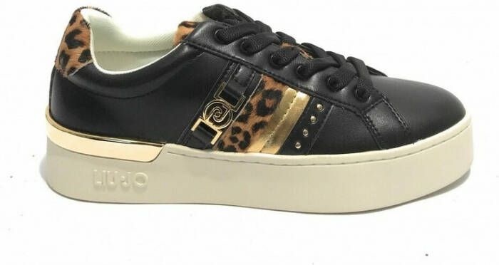 Liu Jo Sneakers schoenen Silvia in Ecoopelle D22Lj08 Bf1079 Ex117 Zwart Dames - Foto 5