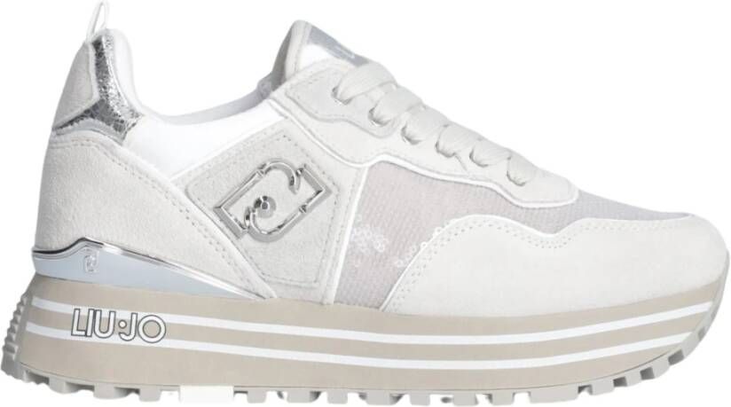 Liu Jo Lage Sneakers van Synthetisch Leer White Dames