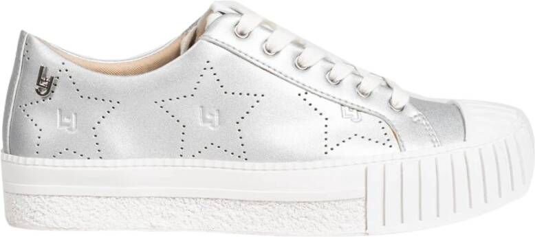 Liu Jo Trendy Veterschoenen Grijs Dames