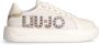 Liu Jo Sneakers met geperforeerd bovenwerk en studs Beige Dames - Thumbnail 1
