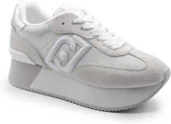 Liu Jo Witte platte schoenen D Sneakers Spot TV White Dames