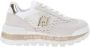 Liu Jo Witte Gouden Lichtgewicht Sneakers voor Vrouwen Multicolor Dames - Thumbnail 8