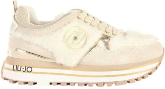 Liu Jo Maxi Wonder 48 Lage sneakers Dames Beige - Foto 5