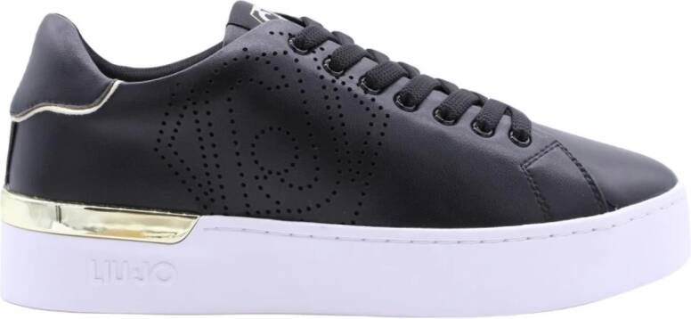 LIU JO Lage Sneakers Dames Kylie 22 Maat: 36 Materiaal: Leer Kleur: Zwart - Foto 20